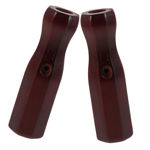 UPKOCH Football Table Handle Table Soccer Replacement Foosball Machine Handles Mini Games Poles Handle Foosball - color: Brown