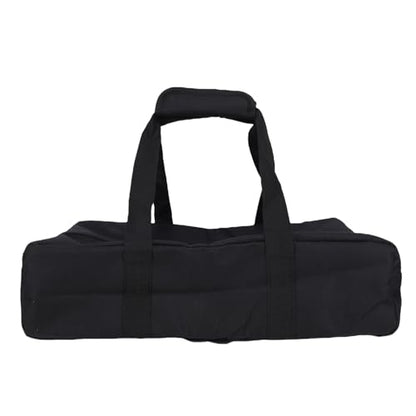 CHICIRIS Bocce Set Carry Bag 8 Separate Compartments Storage Bag with Handle Pad Double Zipper for Lawn Beach Yard Outdoor Game