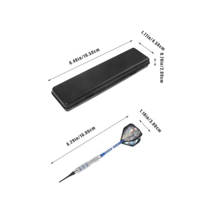 Abaodam Electronic Darts 18 Gram Soft Tip Professional Dart Set with Metal Tips and Carrying Case for Indoor and Outdoor Sports Play