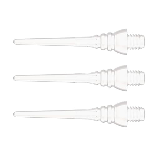 Winmau Darts Triton Soft Tip Points - Points for Electronic Dart Board - Available in White, Black, Red, Orange, Yellow & Blue - color: White