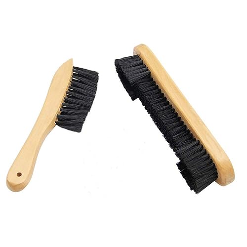 Kisangel 3 Pcs 1 Set Wooden Billiards Brush Set