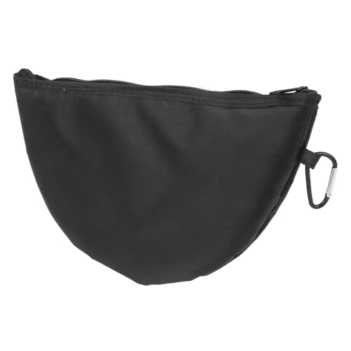 Alomejor Disc Golf Cleaning Storage Bag, Ample Storage Space, Lightweight and Portable, Durable and Longlasting, Professional 2 In 1 Bag with Hook for Easy Portability
