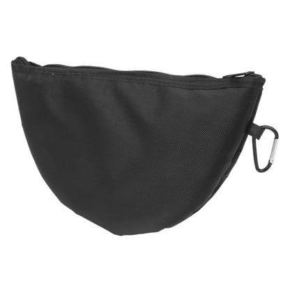 Alomejor Disc Golf Cleaning Storage Bag, Ample Storage Space, Lightweight and Portable, Durable and Longlasting, Professional 2 In 1 Bag with Hook for Easy Portability