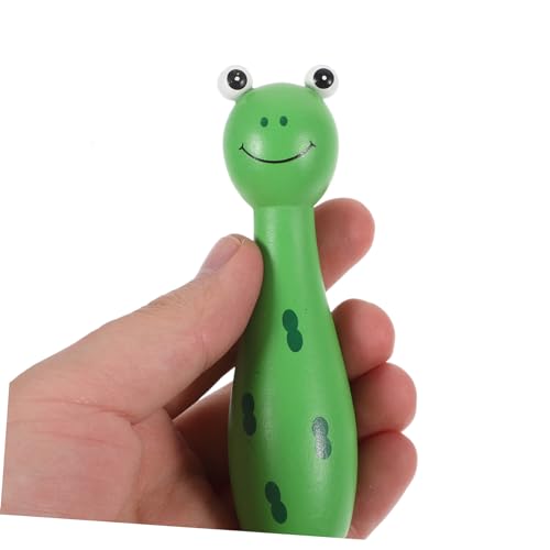 POPETPOP 1Set Bowling Set Interactive Frog Bowling Kit for Safe Fun Bowling Develop Motor Skills Concentration for Ages