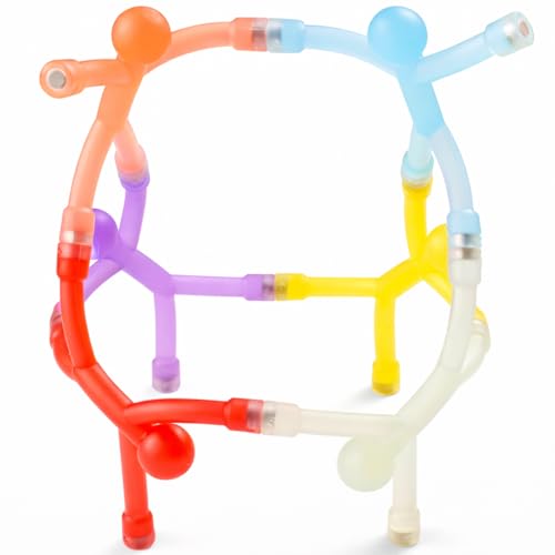 6pcs Travel Magnetic Toys for Kids Toddlers: Portable & Durable for Airplane Road Trip Car Travel Games, Magnetic-People-Magnet-Men, Creativity & Educational, Fidget Toys for Classroom Office - color: Magnet Men [Clear], size: 6pcs