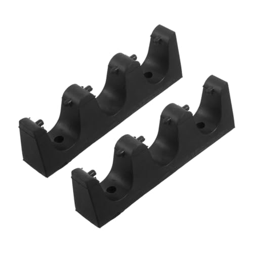 BESPORTBLE 2pcs Wall Rack for Pool Stick Storage Plastic Holder Vertical Billiard Stand Space-saving Design for Billiard Accessories Easy Installation and Performance