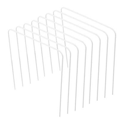 8pcs Iron Wire Croquet Wickets Set with Lawn Game Goals, General Croquet Goal Accessories for Home Outdoor Play