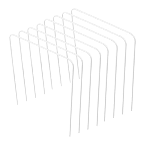 8pcs Iron Wire Croquet Wickets Set with Lawn Game Goals, General Croquet Goal Accessories for Home Outdoor Play