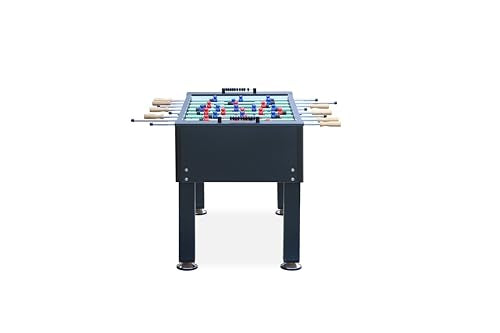KICK Onyx 55" Foosball Table (Obsidian) – Professional Full-Size Indoor Game Table