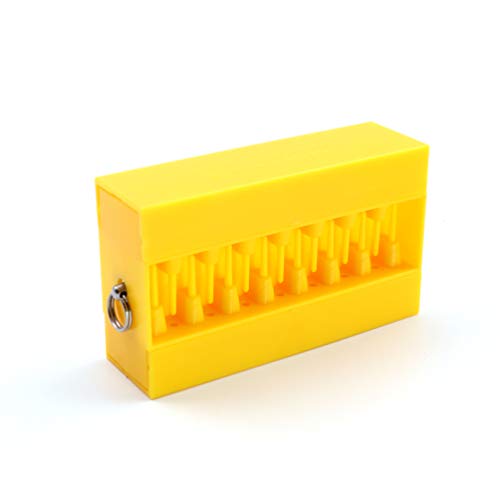 CUESOUL Touch-Point Soft Dart Tip Point with Touch Dart Case Tool for Dart Tip Replacement and Dart Tip Remove - color: Yellow