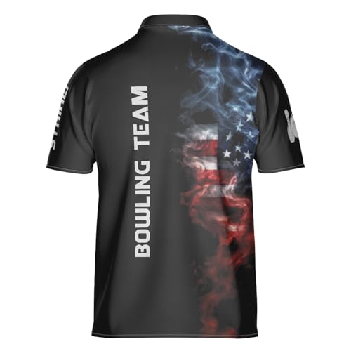 Personalized Custom Jersey for Men, Uniform Shirt for Bowling Team Gift - color: D17