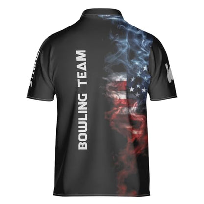 Personalized Custom Jersey for Men, Uniform Shirt for Bowling Team Gift - color: D17