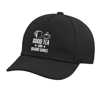 Tabletop Board Games Adjustable Baseball Hat - color: Black