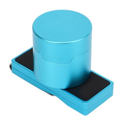 Magnetic Pool Chalk Holder Set,Aluminum Alloy Pool Cue Chalk Holder Case with Fixed Clip,Portable Snooker Billiard Chalk Box Accessories for Pants Pocket or Bag