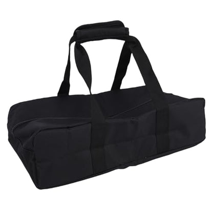 CHICIRIS Bocce Set Carry Bag 8 Separate Compartments Storage Bag with Handle Pad Double Zipper for Lawn Beach Yard Outdoor Game