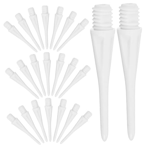 50pcs Soft Tip Needle Replacement for Electronic Flight Indoor Sports Tips Compatible Corkscrew Threads Wear-Resistant Design