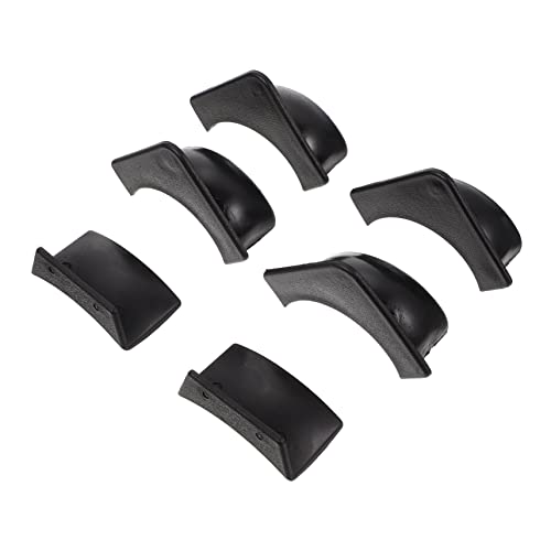 2 Sets Billiard Accessories Mini Pool Table Pool Table Cloth Cleaning Kit Rail Corner Brush Billiards Pool Cues Pockets Plastic Black