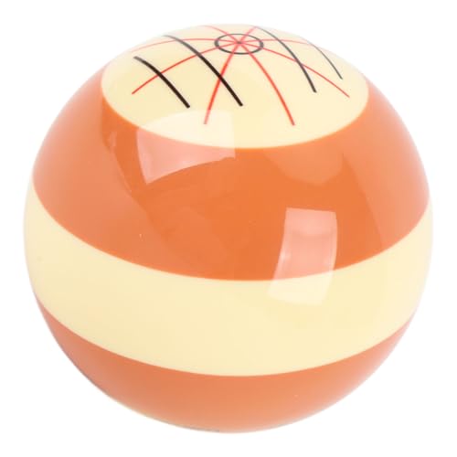 Training Billiards Cue Ball Resin Standard Pool Practice Cue Ball for US Billiards Eight Balls 57.2mm Diameter