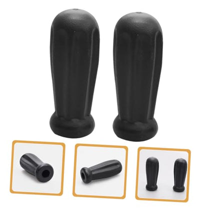 HANABASS 2Pcs Plastic Foosball Table Handle Grips for Easy Replacement Foosball Rod End Caps Sturdy Soccer Table Parts for and Recreational Centers