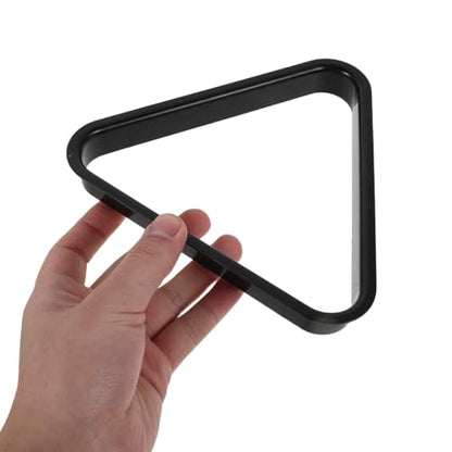6pcs Pool Table Triangle Rack: Heavy Duty Ball Holder Snooker Rack - Table Balls Frame - Billiard Accessories for Bars Party Recreation 25/32/38mm