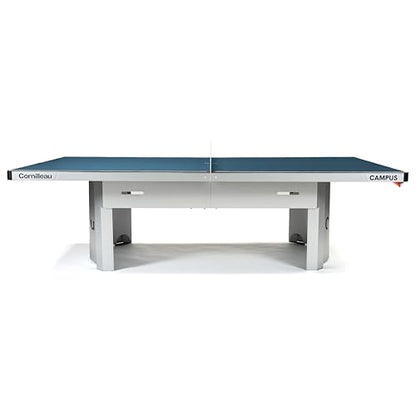 Cornilleau - Outdoor 510 Fixed Campus Ping-Pong Table for Communities and Schools (Camping, Parks, etc) - Competition Bounce (Blue or Grey 7mm) - FFTT Leisure and School Approval (Blue)