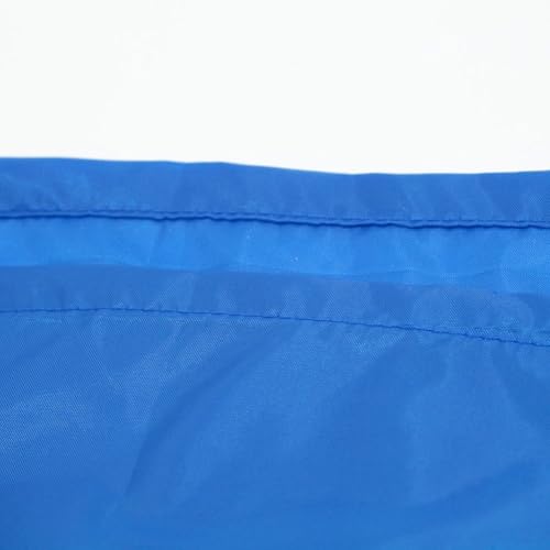 Waterproof Table Tennis Table with 2 Zippers, Oxford Cloth Outdoor Pong Dust Protector Garden Patio, Dark Blue, 160x160x85x36cm