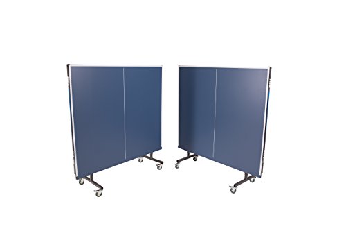 JOOLA Tour Indoor Ping Pong Table with Quick Clamp Table Tennis Net - 10 Minute Assembly - Foldable Indoor Surface with Single Player Playback Mode - Competition Grade MDF Top - Tournament Quality - size: Tour 1500