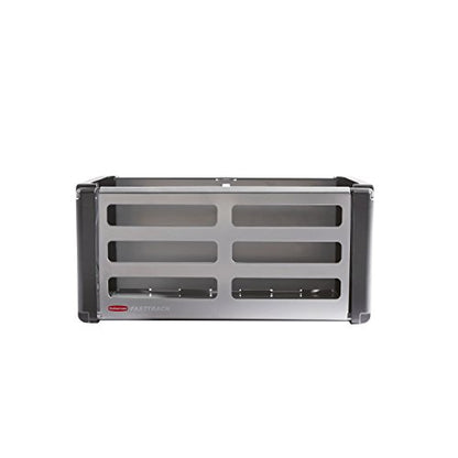 Rubbermaid FastTrack Rail Access Bin Garage Organization Bin for Sports Equipment/Gardening Supplies/Shed/Home/Garage/Item Storage - style: Storage Bin