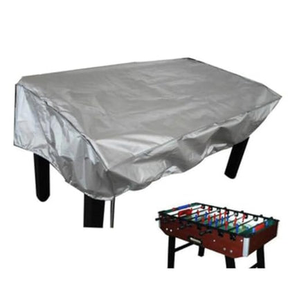 Foosball Table Cover Foosball Table Cover Soccer Heavy Duty Waterproof Dustproof for Game Room Outdoor(Silver 7ft) - color: Silver 7ft