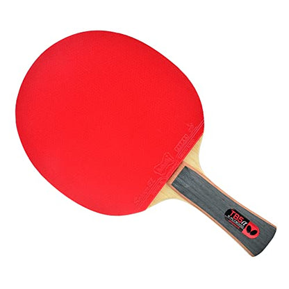 TB5 Alpha Pro-Line Table Tennis Racket | Medium Fast Blade and Rubber Combination | Featuring Sriver EL | Recommended for Advanced Tournament Level Players