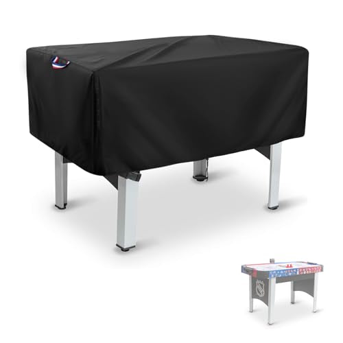 Air Hockey Game Table Cover,Dustproof and Waterproof Table Top Air Hockey Table Covers for Family Game Tables,48"L x 24"W x 20"H