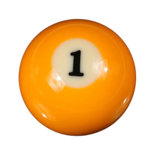 Empire USA #1-15 Pool Ball Replacement Billiards Ball, 2-1/4" (2.25-Inch) American Standard Size Billiard, Billiard Pool Table Accessories（1-15#） - color: 1