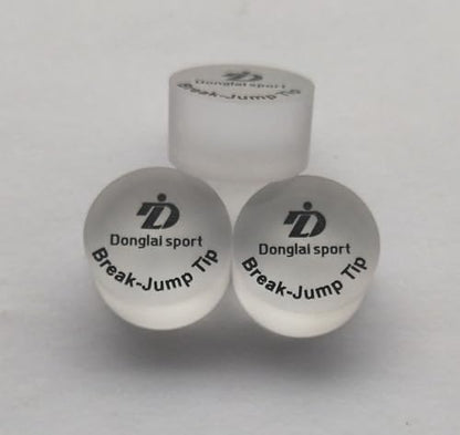 3pcs Packed14mm Billiard Break Cue Tip/Jump Cue Tip,Polymer Material for Durable use, Professional Billiard Accessories for Player