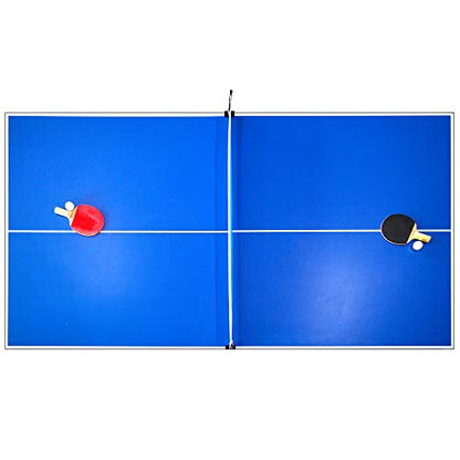 Hathaway Pool Table Combo Set with Benches - color: Woodtone