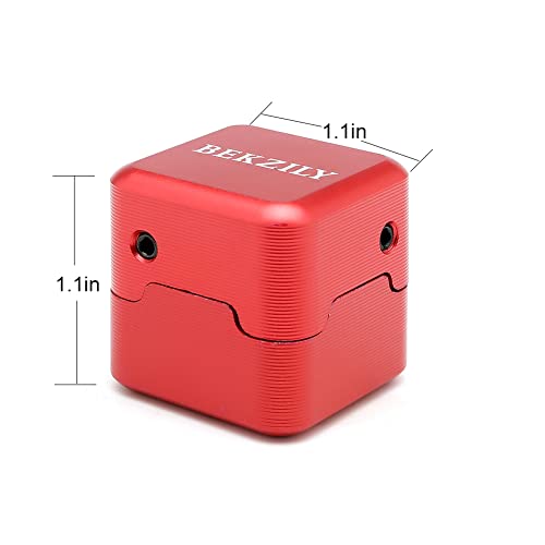 Pool Cue Chalk Holder-Portable Cue Chalk Holder for Billiard Cue Snooker Accessory - color: Red