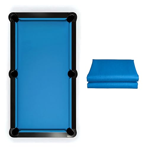 Empire USA - Billiard Worsted Speed Cloth（Felt） 7/8/9 FT - color: Tournament Blue, size: 8ft