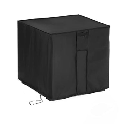 Outdoor Table Cover Square 18 Inch, Patio Table Cover for Keter Ice Cube Beer Cooler Table, Waterproof Outdoor Small Bar Table Furniture Cover - 18 X 18 X 18 Inch - size: 18" x 18" x 18"