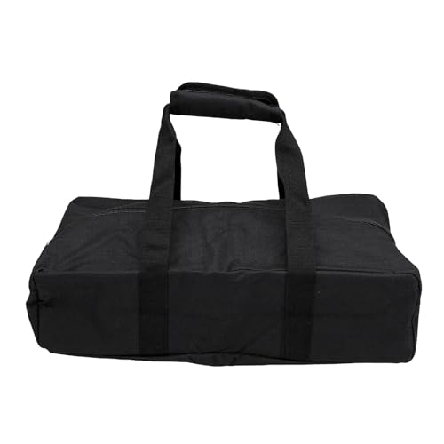 Pomya Bocce Bag with 8 Compartments Oxford Fabric | Large Tearproof Durable Outdoor Game Carry Case for Bocce Set 43x24cm Handle
