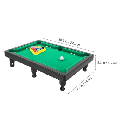 1set Portable Pool Table and Girls Pool Toys Billiards Table Games for Boys and Girls