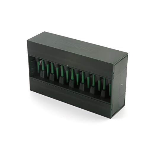 CUESOUL Touch-Point Soft Dart Tip Point with Touch Dart Case Tool for Dart Tip Replacement and Dart Tip Remove - color: Green