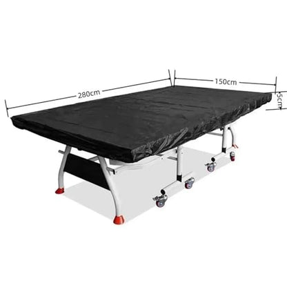 Outdoor Table Tennis 210D Oxford Cloth Dust Cover UV Resistant Waterproof Moisture-Proof Desktop