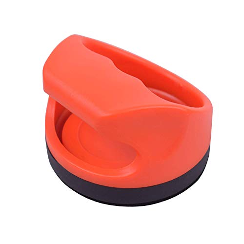 Plastic Air Hockey Strikers/Pushers, 2 PCS 4" Plastic Air Hockey Pushers and 4 PCS 2.75" Pucks Replacement for Game Tables Goalies Equipment Accessories - style: Red