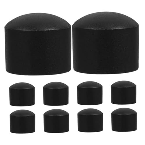 Abaodam 10Pcs Foosball Table Rod End Caps Plastic Safety Covers for Player Protection Durable Construction Reliable Fit for Soccer Table Accessories