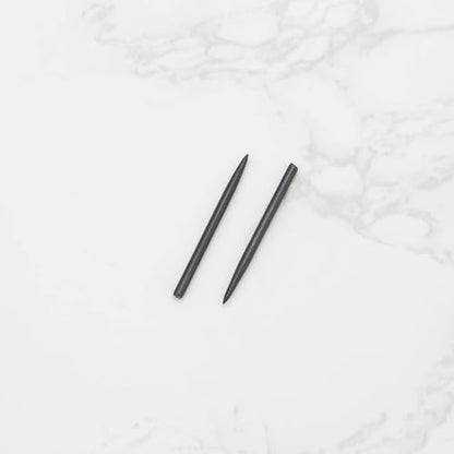 15pcs Dart Tips 2.3mm Dart Spare Points Nickel-Plated Iron Replacement Smooth Tips Metal Dart Points for Glide Spare Dart Points Black - color: 38mm