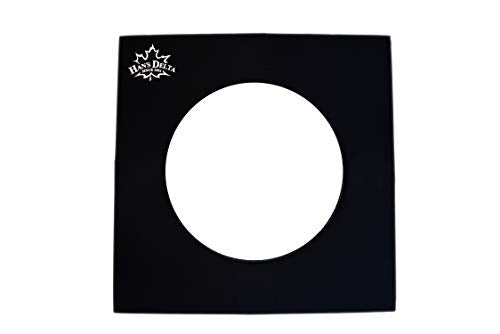 HAN'S DELTA Professional Dartboard Backboard Surround Wall Protector - color: Black Square