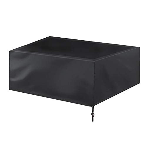 SEIWEI 9ft Billiard Table Dust Cover Outdoor Pool Table Cover Foldable and Waterproof Black - color: Black, size: 9ft