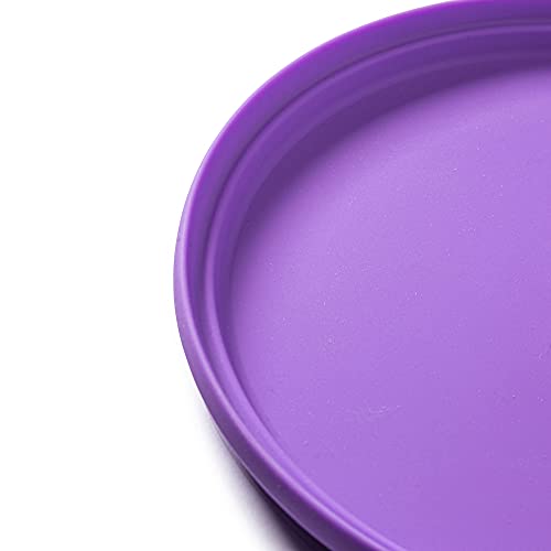 Bigjigs Toys Frisbee Flying Disc (Lavender Purple) - Silicone Frisbee for Kids, Quality Flying Saucers, Beach Toys & Garden Toys, Holiday Toys for Toddlers - color: Lavender Purple