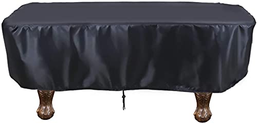 Onlyme Pool Table Cover, 7/8/9 FT Billiard Table Cover, Waterproof Dustproof Durable Table Cover for Snooker Ping Pong Tennis Table