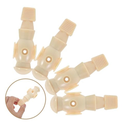 LIOOBO 4Pcs Table Football Figures Replacement Players for Accurate Play Experience and Enhanced Fun Table Football Games Fit for Standard Rods