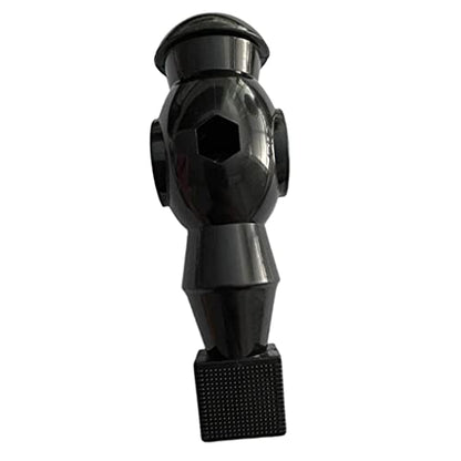 Mnixy Cutefly 5/8" Foosball Man Table Guys Man Soccer Player Part for Dynamo Table (Black)
